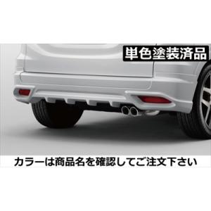 ヴェゼル RU1-4 後期 リアアンダースポイラー PPE製 塗装済 クリスタルブラック・パール(NH731P)