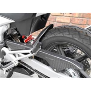 VTR250 03- マジカル製リアフェンダー用チェーンガード FRP 白