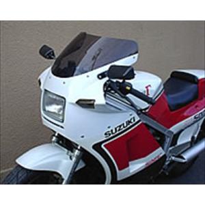 RG400/500ガンマ アッパーカウル（純正形状） FRP 白 : エアロ