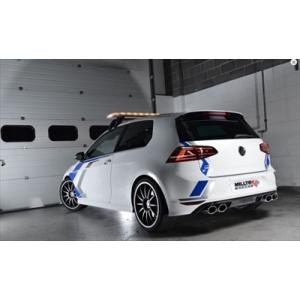 VW GOLF VI GTI COX ステンレスマフラー Black Tail Edition : エアロ