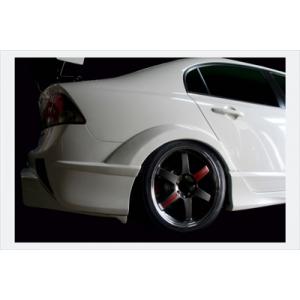 シビックタイプR FD2 リアワイドフェンダー タイプMR : エアロ