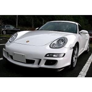 PORSCHE 987 ボクスター フロントバンパースポイラー 塗装済み
