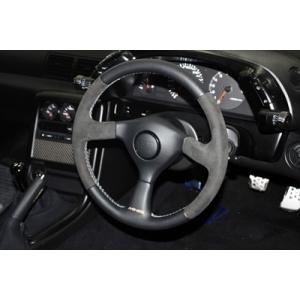 BNR32ステアリング　後期　張り替え済み ☆NISSAN SKYLINE GT-R BNR32 スカイラインGTR 後期 純正