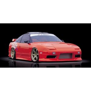 180SX M SPORTS フロントバンパー タイプB 塗装取付込 : エアロ