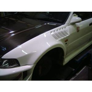 ランサーエボリューション4 バンパー ランサーエボリューション4 フロントバンパー : エアロ.カスタム