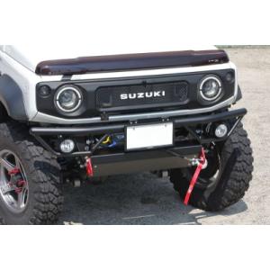 JB74W ジムニーシエラ  最強仕様 スチール製 フロント ウインチバンパー