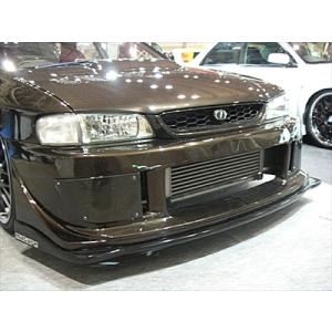 インプレッサ GC8 フロントバンパースポイラー : エアロ.カスタム