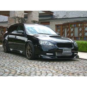 レガシィBP/BL後期用K2GEARダブルスリットワイドフェンダーFRP