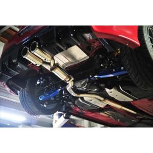 スリーキャッツ ZN6 86 TRDリアスポイラー専用 100Φ真円 4本出し