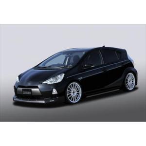 アクア NHP10 前期 ハーフエアロ 3点セット 素地 塗装取付込 : エアロ