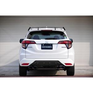 ヴェゼルハイブリッド RU4前期用 4WD用 マフラー 左右4本出し T01