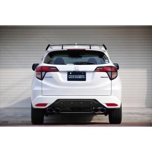 ヴェゼルハイブリッド RU4前期用 4WD用 マフラー 左右4本出し T01