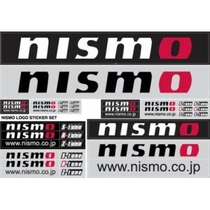 NISMO 転写式ロゴステッカー 「NISMO」ロゴセット A4サイズ