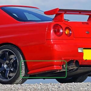 R34 スカイラインセダン フロントフェンダー : エアロ.カスタムパーツ