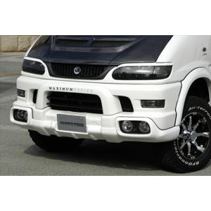 デリカ　スペースギア　フロントバンパー デリカ スペースギア 後期 フロントスポイラー FRP : エアロ