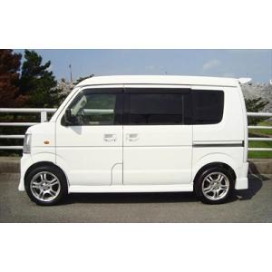 エブリイワゴン エブリィ ABA-DA17W 純正サイドステップ 左右セット