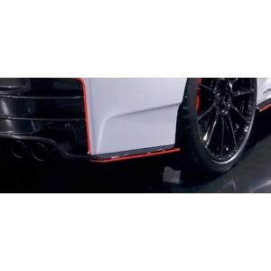 VA WRX STI/S4 バンパーダクト(リア) 塗装済み : エアロ.カスタム