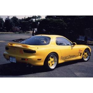 GTウイング 145cm/1450mm ABS製 未塗装 塗装用 ブラック 角度調整 RX-7