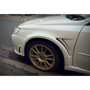 レガシィ B4 BL系 ダブルスリットワイドフェンダー 後期用 : エアロ