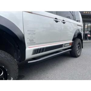 デリカ D:5 前期 Kaddis テールレンズガード 左右セット ブラック