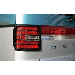 ロードハウス デリカ D5 前期 KADDIS フォグランプガード ブラック