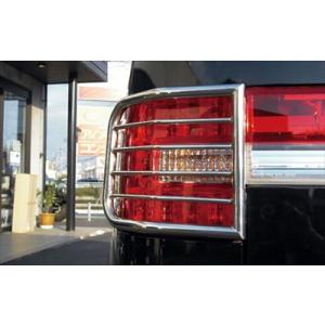 ロードハウス デリカ D5 後期 KADDIS テールレンズガード ブラック