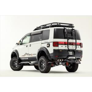 デリカ D:5 前期 フロントスポイラー フォグレス仕様 塗装取付込