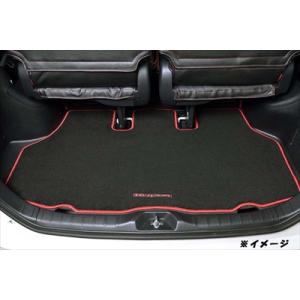 50系 RAV4 ラゲッジマット ブラック/レッド