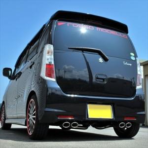 AZワゴン MJ23S ターボ ロッソモデロNailFourマフラー