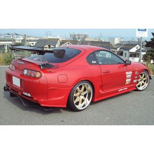 エアロパーツ 93-98トヨタスープラJZA80 MK4のスタイルFRP未塗装リア 