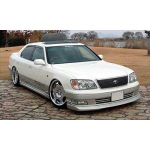 セルシオ20後期　リップ、泥除け セルシオ 20系 後期（1997/7-2000/7） PREMIUM LIP フロント