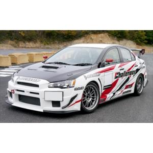 ランサーエボリューションX CZ4A Direct フロントバンパースポイラー