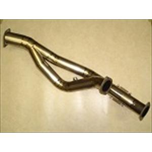 スカイライン GT-R BNR32 チタンフロントパイプ 70φ×2ー80φ