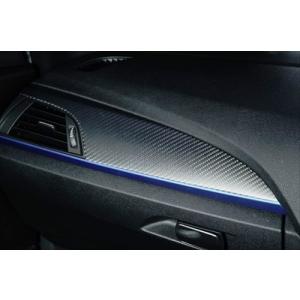 BMW 1シリーズ F20 カーボンダッシュパネル 助手席側 綾織ブラックカーボン(マット塗装)