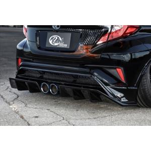 C-HR 前期 ZYX10/NGX50 KUHLスラッシュ2テールマフラーver.1(100パイ) ...