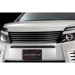 ヴォクシー ZRR80W ZS 前期 フロントグリル 塗装済 ボルドーマイカメタリック (3R9) ...