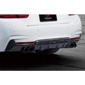 BMW 4 Series F32 M-sport end.cc リアディフューザー Carbon製 取付込