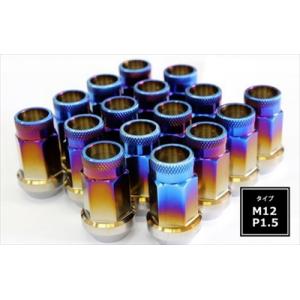 チタンナット 貫通タイプ M12 P1.5 38mm (汎用品)