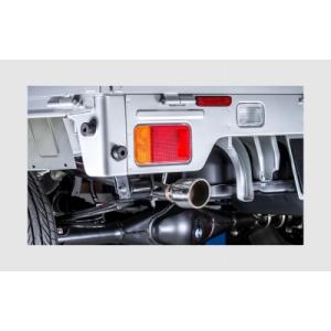 クリッパートラック U71T/U72T 慶虎マフラー ノーマル用 片側2本出し
