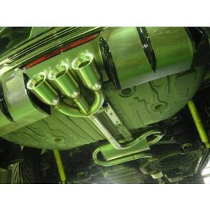 エスティマ CR50/55 JOULE 用センター3本出しマフラー V6　2GR-FE型 3.5L