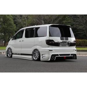 10系アルファード前・後期用 リアバンパースポイラー FRP未塗装