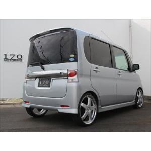 タントカスタム L375S ヘッドライトカバー スモーク : エアロ.カスタム