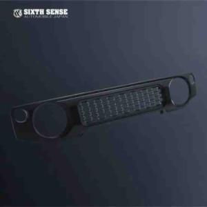 JB64W ジムニー エクスプロージョン マークレスグリル チッピング調ブラック