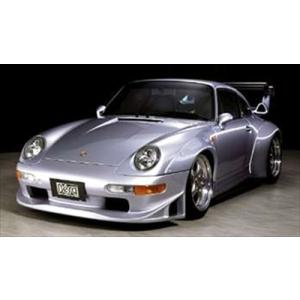 ポルシェ 993 フロントスポイラー 塗装取付込 : エアロ.カスタムパーツ