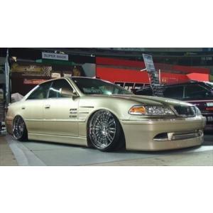 マークII JZX100 サイドステップ 前期 後期 エアロ FRP 未塗装 社外品