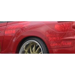 S15 SILVIA SHORIN GT REAR OVERFENDER（30mmWIDE） 塗装済み｜toptuner-store