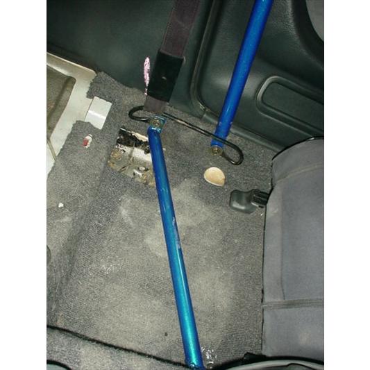 GT-R BNR32 シートレールバー カラー：赤