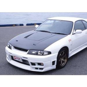 BCNR33 ボンネットフードトップモール R33 QM1 GT-R GTR スカイラインGT-R BCNR33 エアロボンネット FRP製 塗装済み