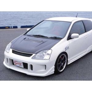 CIVIC TypeR (EP3)前期 フロントリップスポイラー 塗装取付込 : エアロ