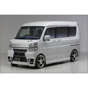 慶番フロントバンパー☆エブリイワゴン DA17W 純正フォグランプ装着車